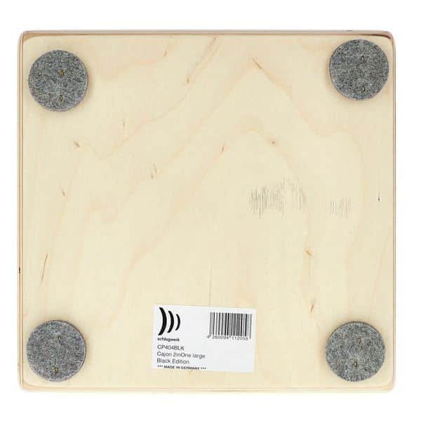 Surface d'assise antidérapante du Schlagwerk CP404BLK