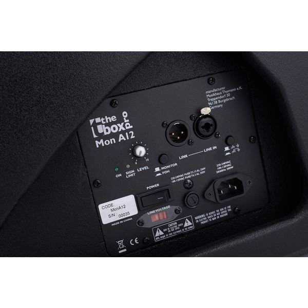 the box pro Mon A12 vu de trois quarts