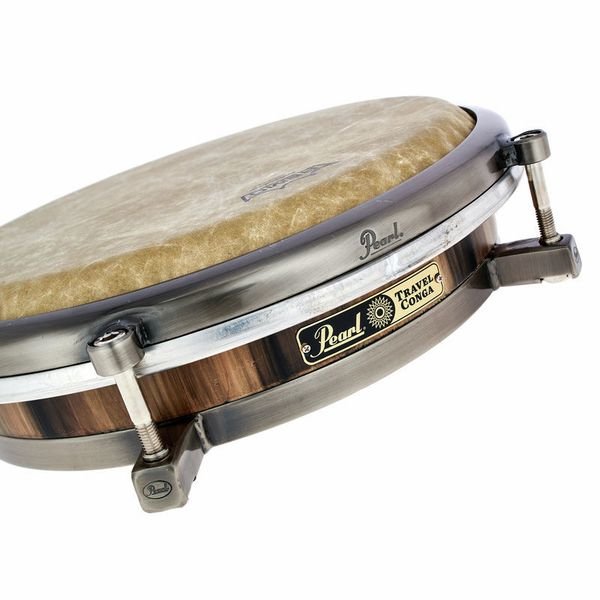 Pearl Travel Conga vue de dessous, fixation pour le stand