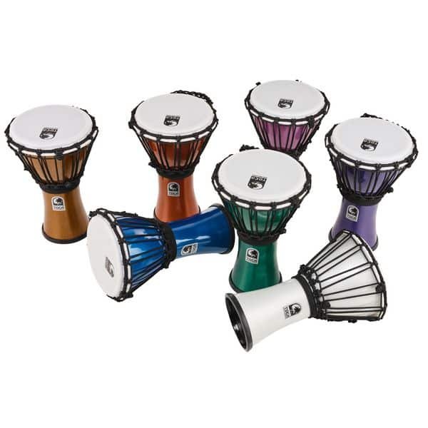 Détail d'un djembé Toca Colorsound 7"