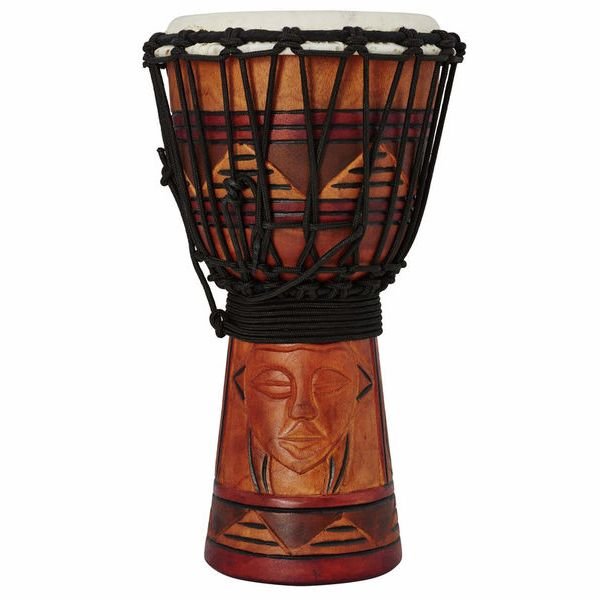 Toca 8" Origins Wood Djembe AM en acajou sculpté